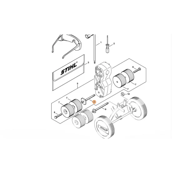 STIHL  Śruba dwustronna 4601 730 9400
